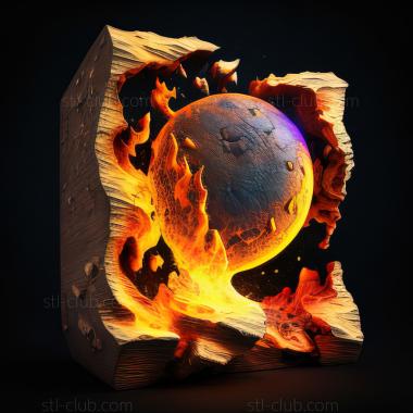 3D модель Игра Галактика в огне 2 (STL)